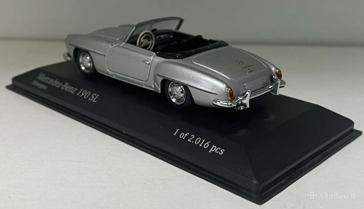 Kolekciniai modeliukai-mercedes 190sl - nuotraukos Nr. 2