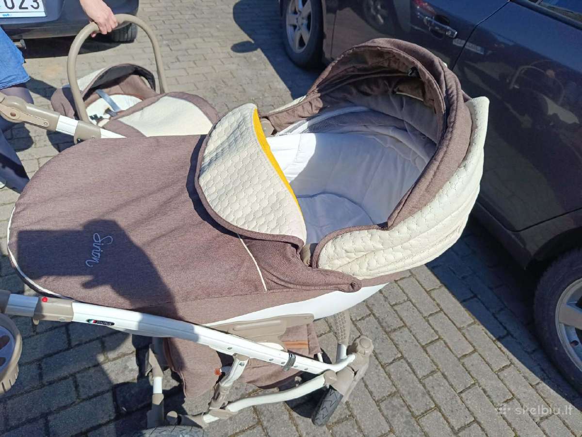 Camarelo Sirion 3in1 vežimėlis - nuotraukos Nr. 2