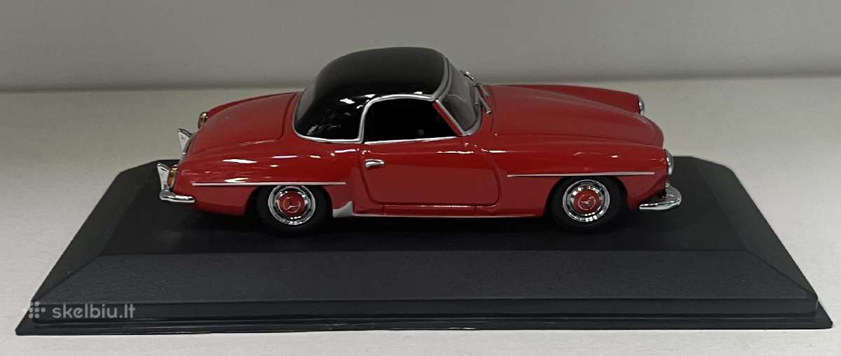 Kolekciniai modeliukai-mercedes 190sl - nuotraukos Nr. 3