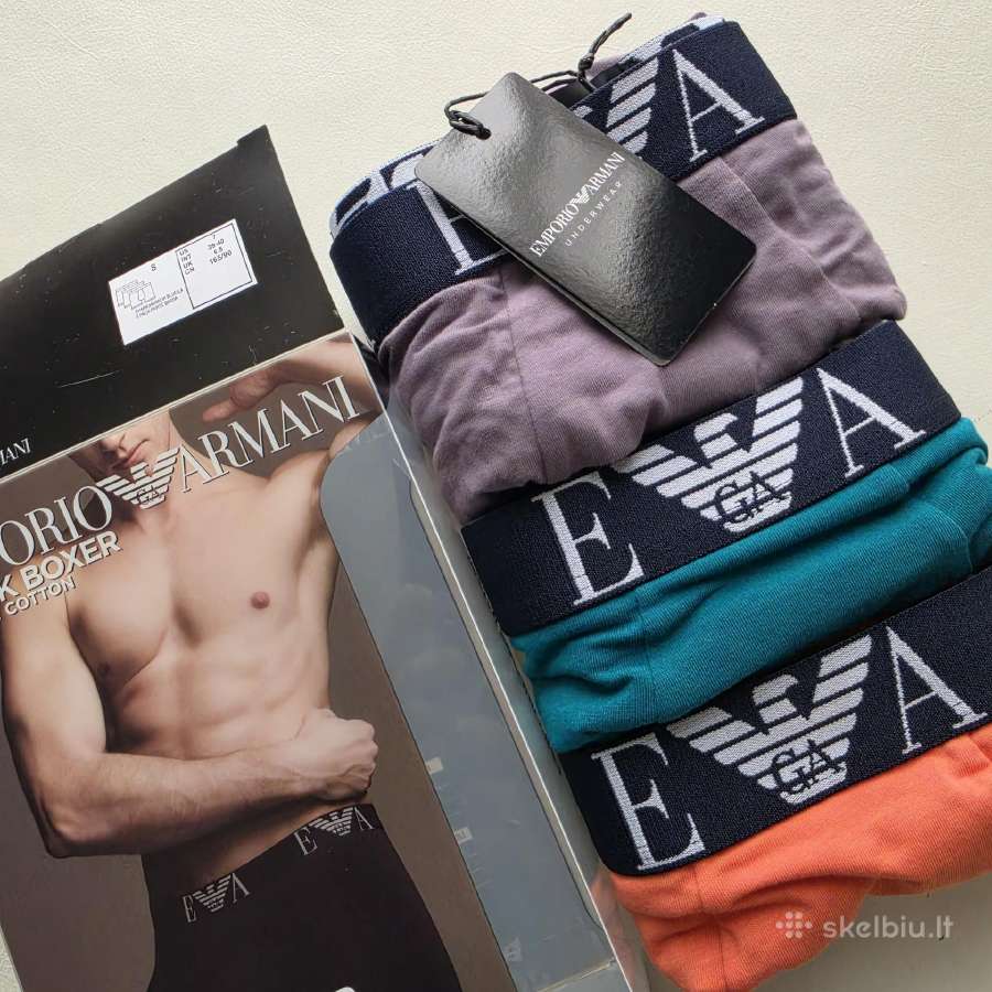 Emporio Armani bokseriukai S dydžio