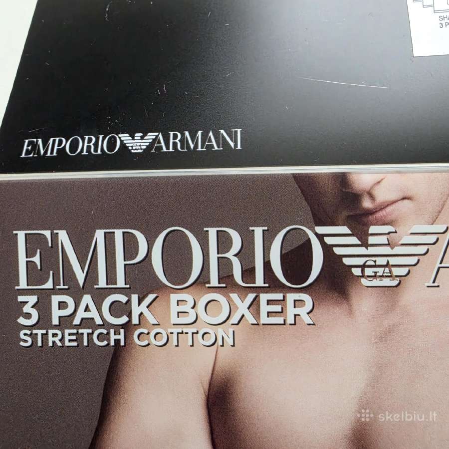 Emporio Armani bokseriukai S dydžio - nuotraukos Nr. 3