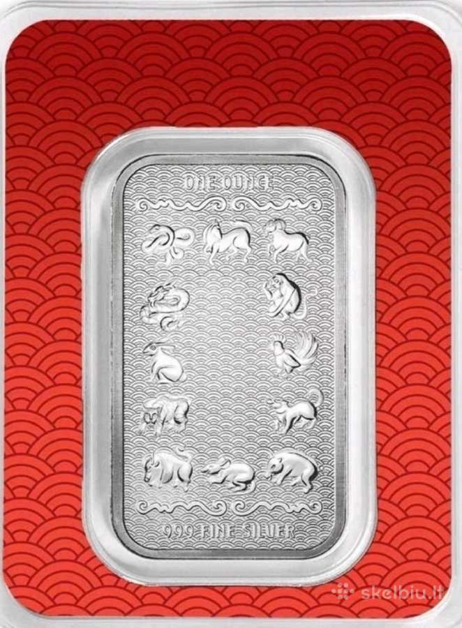 1oz sidabrinis luitas lunar, Arklio metai, 2026 - nuotraukos Nr. 5