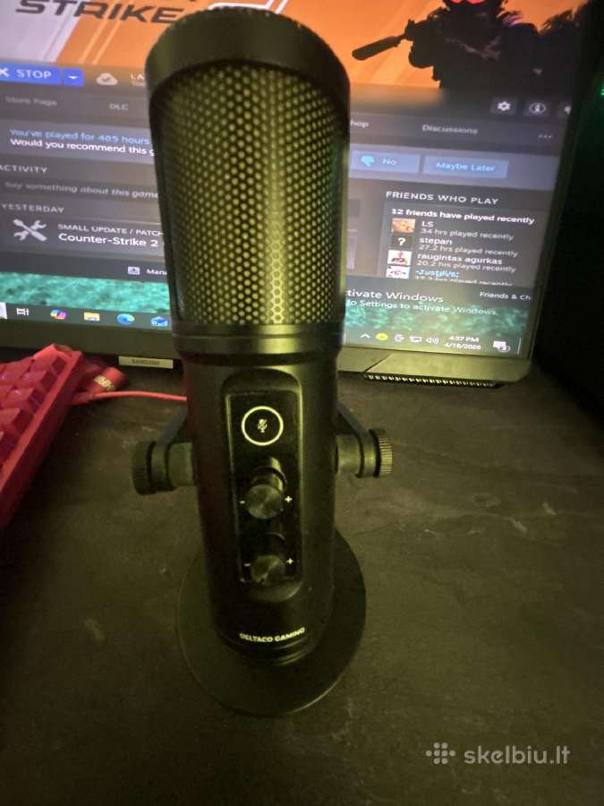 Deltaco gaming Mikrafonas