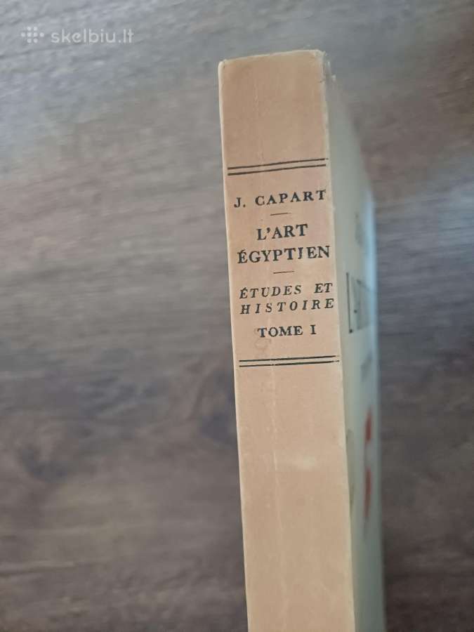 Parduodu knyga,lart egyptien,1924m - nuotraukos Nr. 3