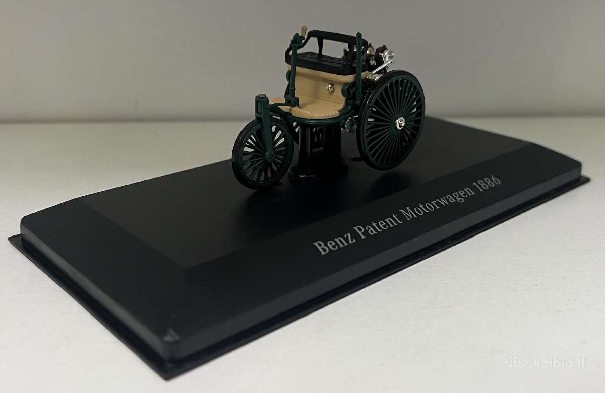 Kolekciniai modeliukai-mercedes benz motorwagen - nuotraukos Nr. 2