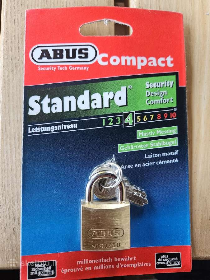Nauja Abus 60/30 spyna