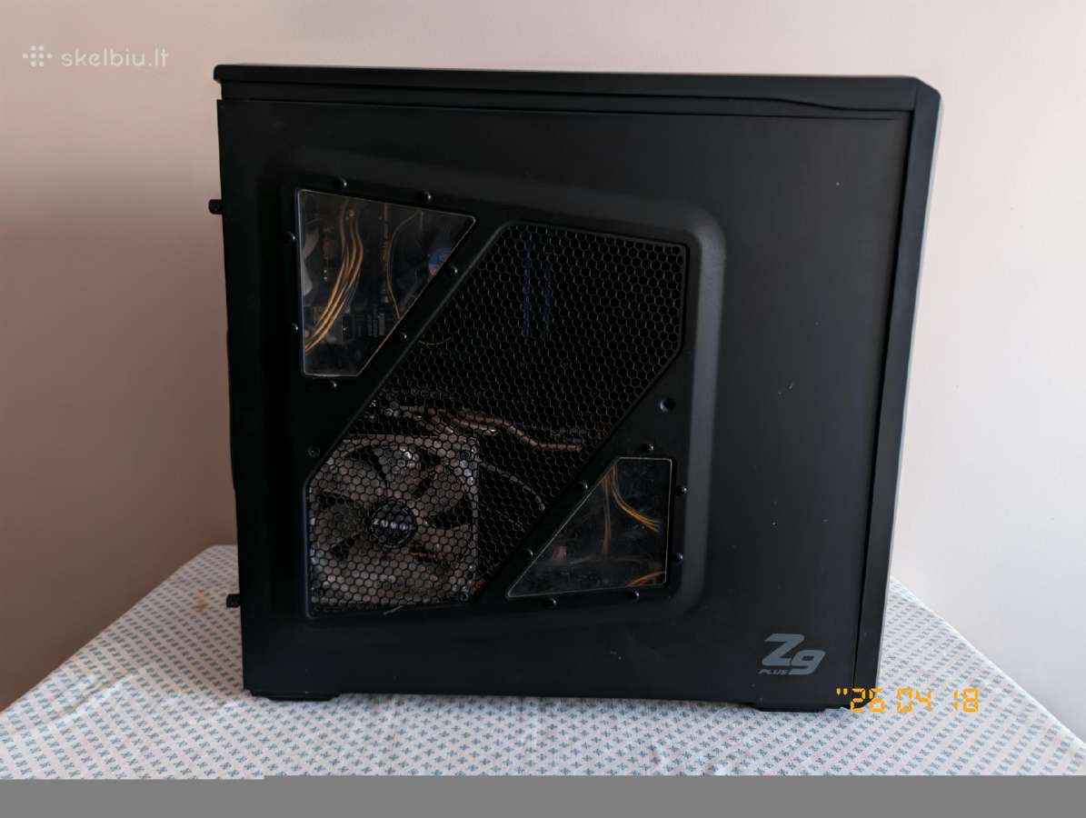 Kompiuteris: „Asus 660“ vaizdo plokštė, 8 GB RAM - nuotraukos Nr. 2