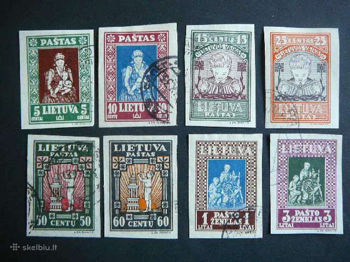 Lietuva 1933 Septyndieniai antsp. lit364/1ba