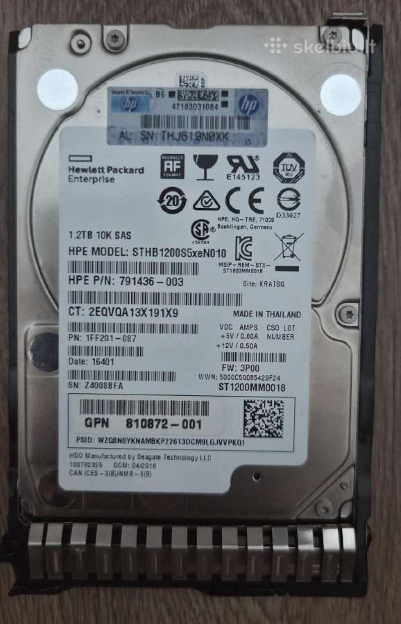 Serveriai Hp Dl380 Gen9, Dl360p G8 - nuotraukos Nr. 32