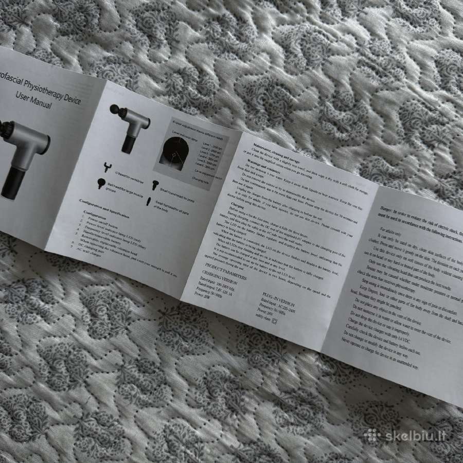 Smūginis masažuoklis / Massage gun - nuotraukos Nr. 5