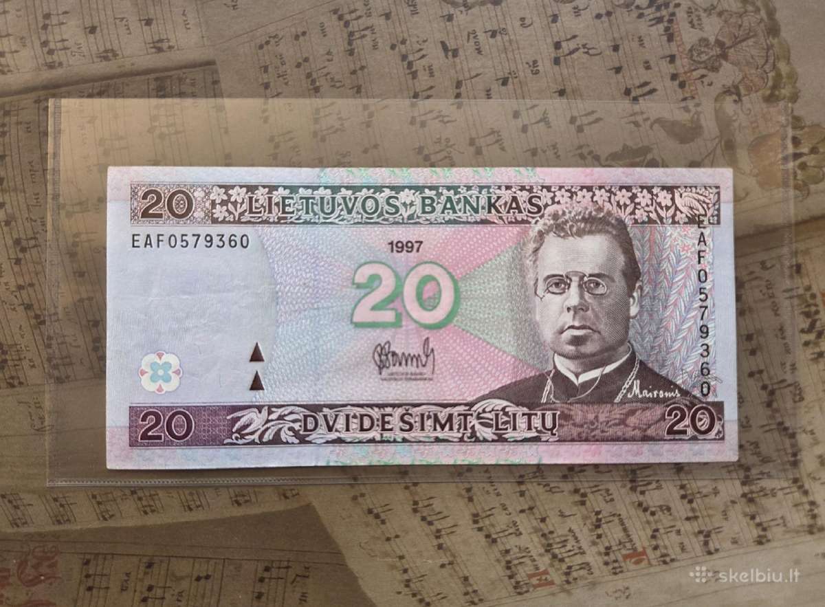 20 litų 1997 Lietuva