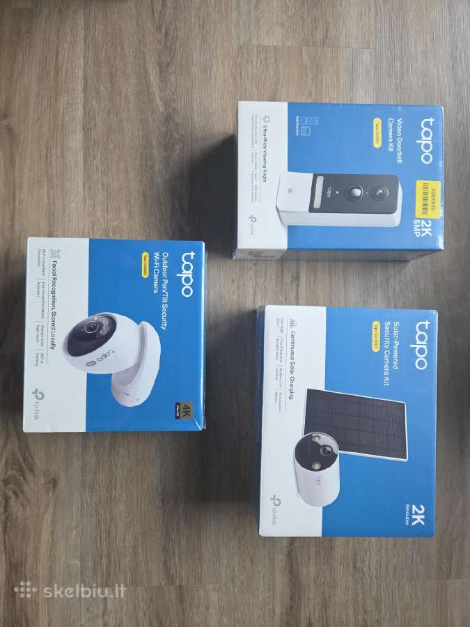 Ring Doorbell Plus Pro Tapo D230s1 C425 C720 C410 - nuotraukos Nr. 29