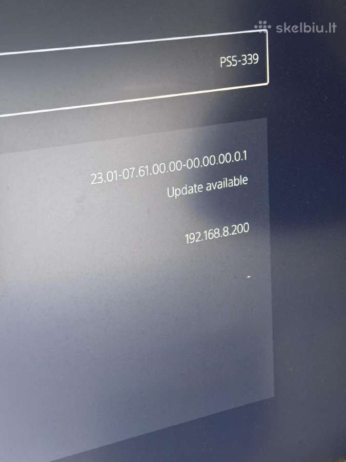 Sony Playstation 5 disc jailbreak/nulaužiamas