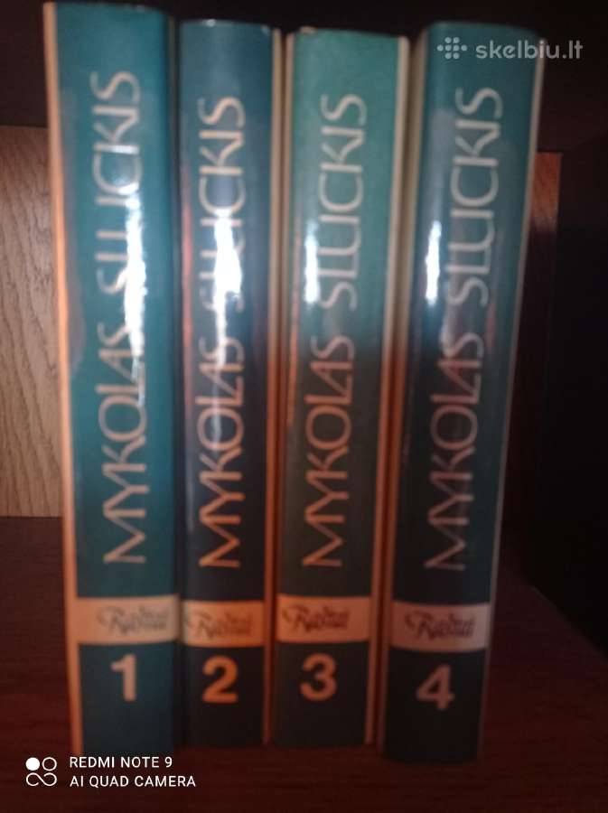 Mykolas Sluckis raštai 4 tomai