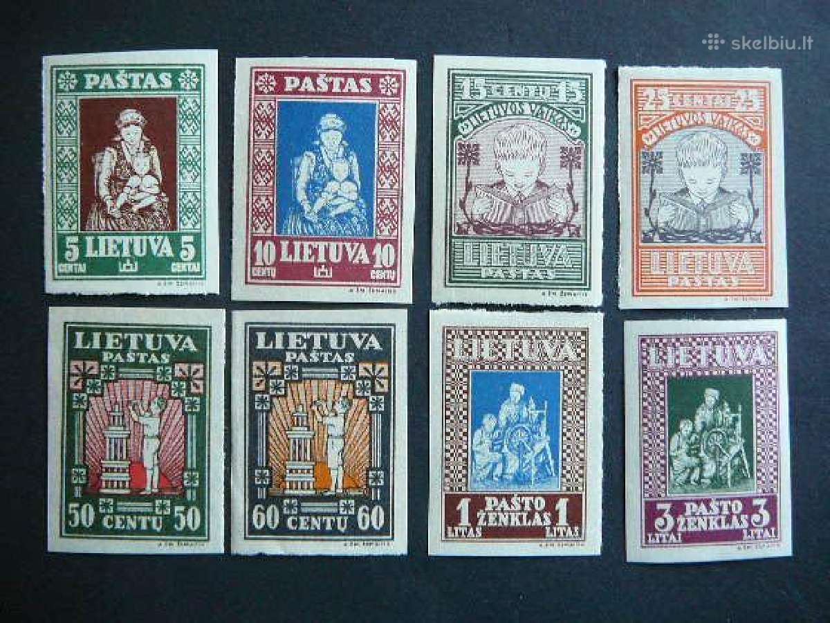 Lietuva 1933 Septyndieniai Mnh lit364/1bsb