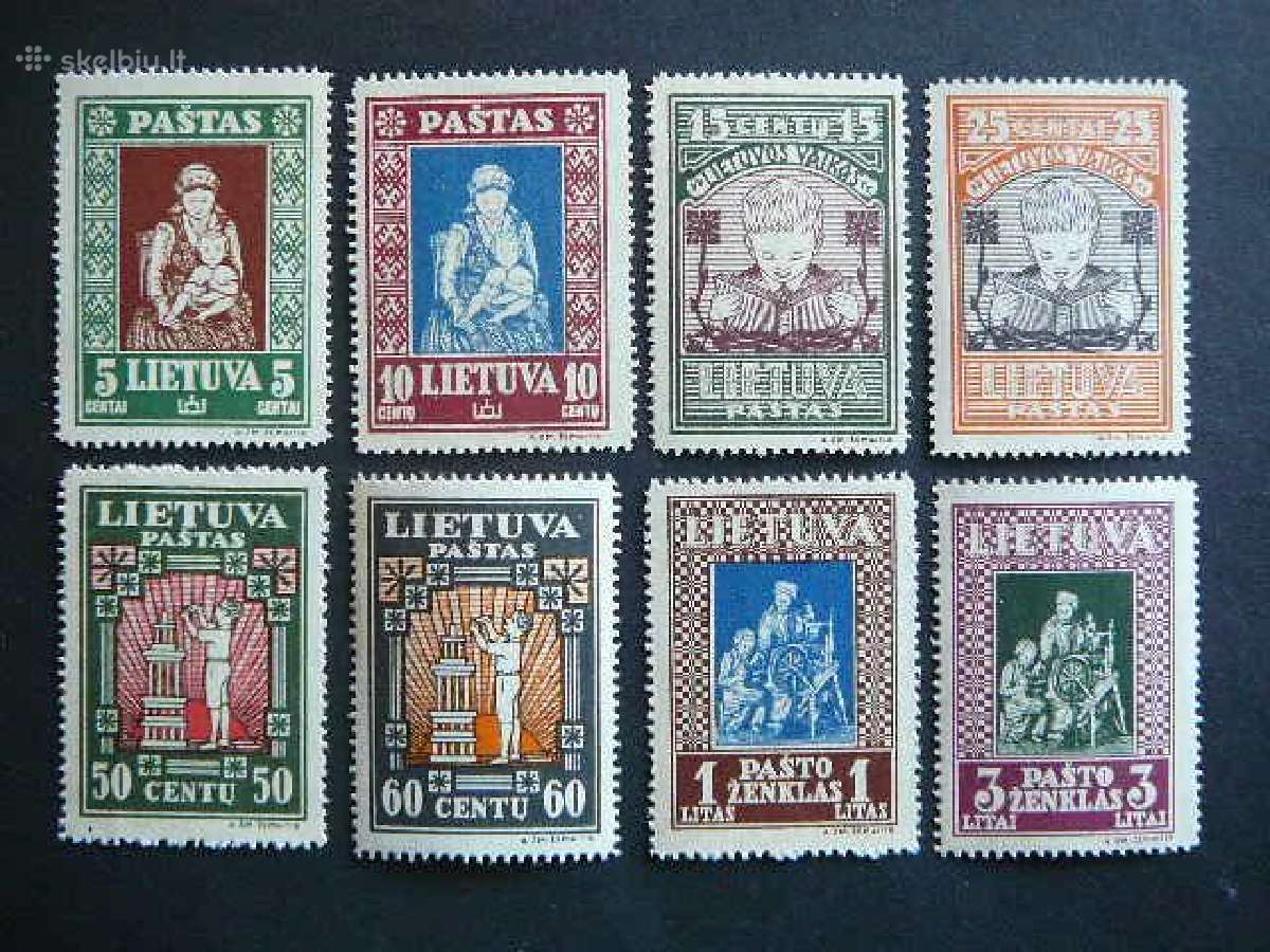 Lietuva 1933 Septyndieniai Mnh lit364/1asb
