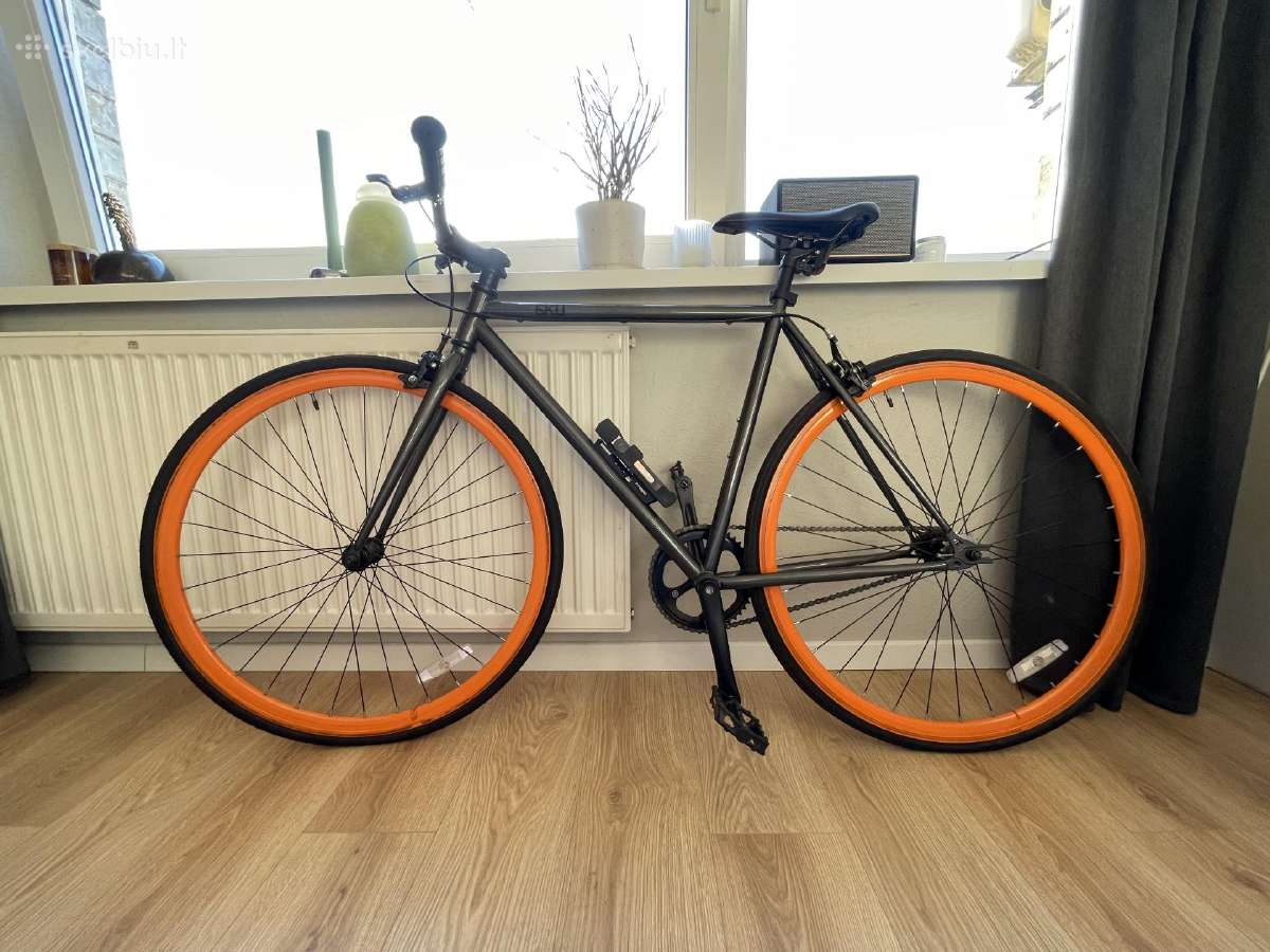 6ku single speed dviratis