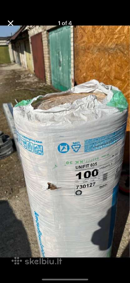 Mineralinė vata „Knauf Insulation Unifit 035“ – 10