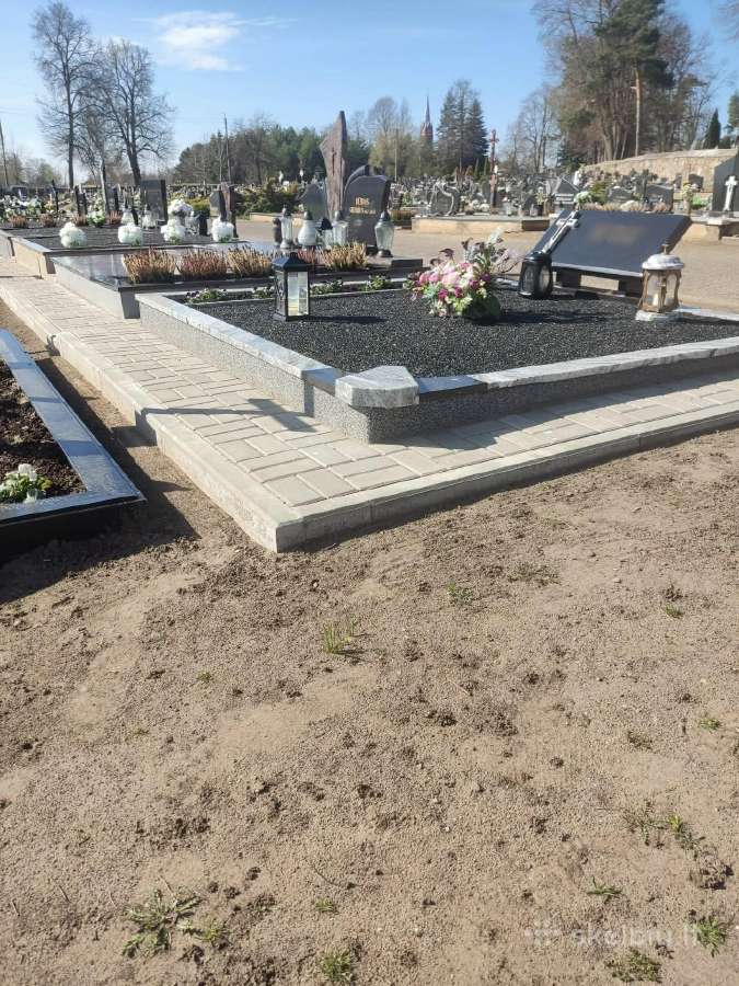 Trinkelių klojimas kapavietėms Panevėžyje - nuotraukos Nr. 8