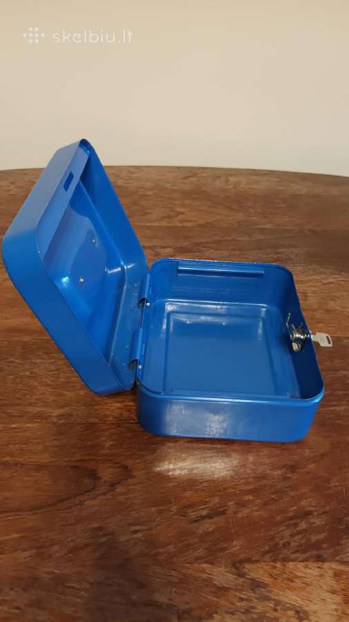 Mini metalinė pinigų dėžutė
