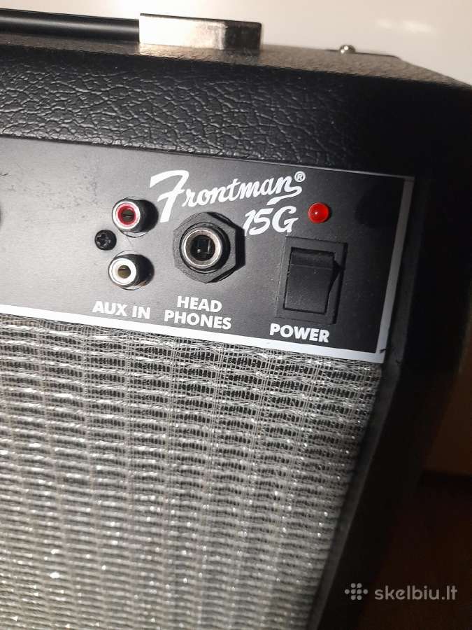 Gitaros stiprintuvas Fender Frontman 15g - nuotraukos Nr. 3