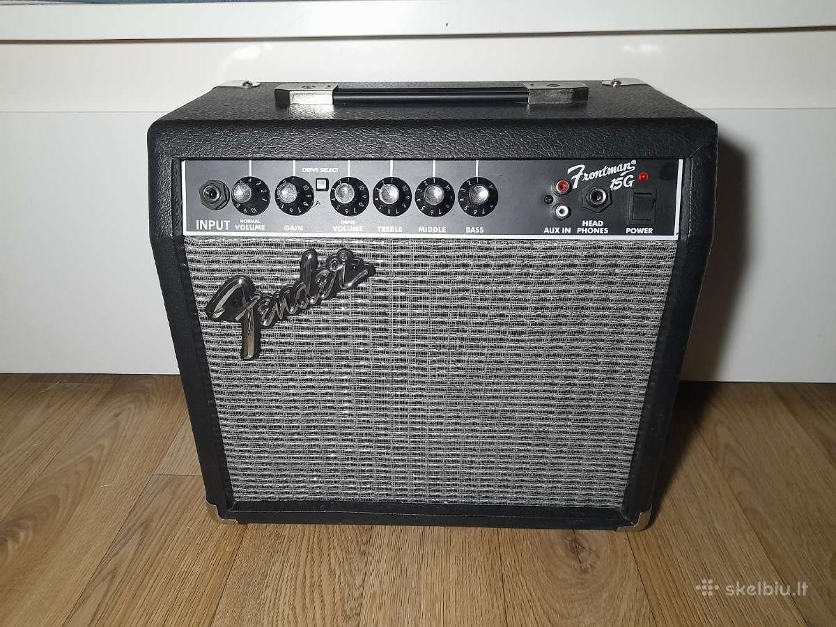 Gitaros stiprintuvas Fender Frontman 15g
