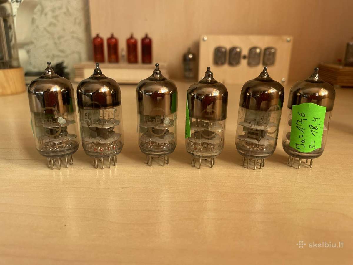 Importinės ir sovietinės radio lempos - nuotraukos Nr. 16