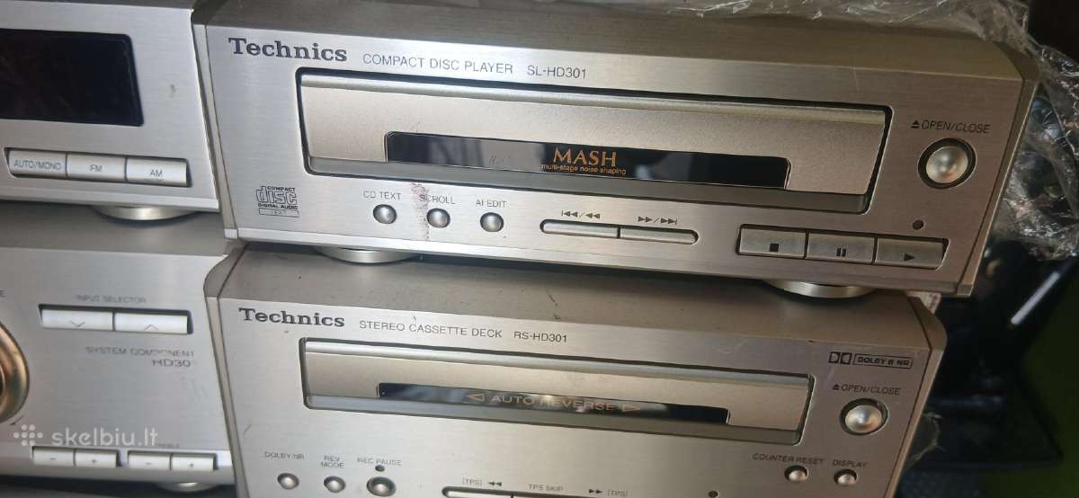Technics Mikro Komponentų Muzikinis Centras - nuotraukos Nr. 3