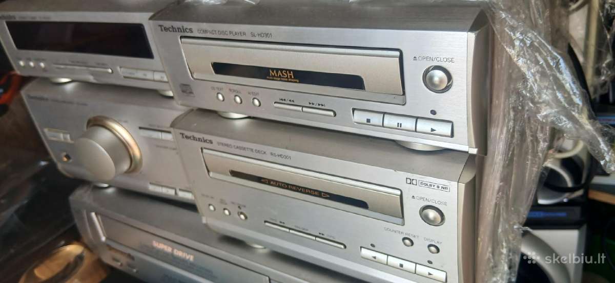 Technics Mikro Komponentų Muzikinis Centras - nuotraukos Nr. 6