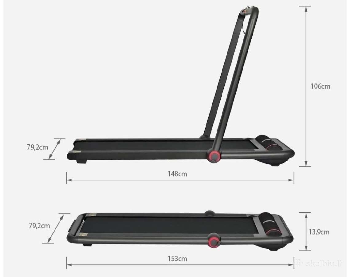 Naujas sulankstomas takelis Xiaomi Walkingpad K12 - nuotraukos Nr. 2