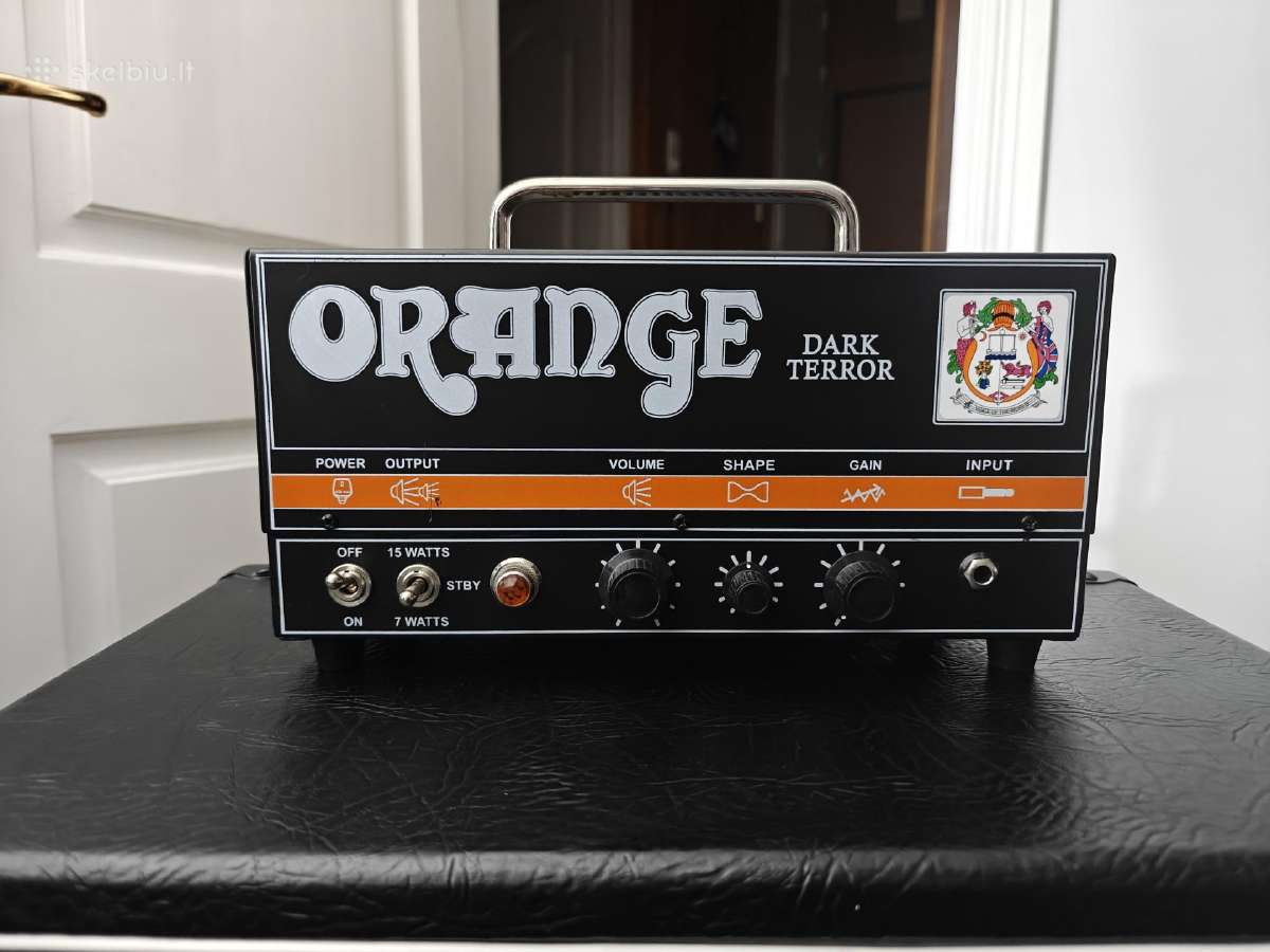 Orange Dark Terror tube stiprintuvas el. gitarai