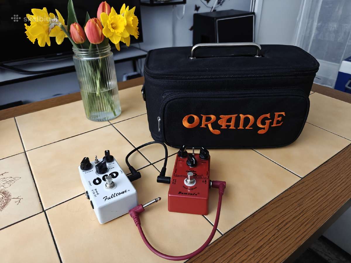Orange Dark Terror tube stiprintuvas el. gitarai - nuotraukos Nr. 3