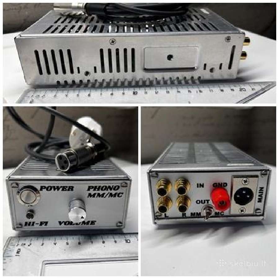 Lp grotuvo fonokorektorius Mm