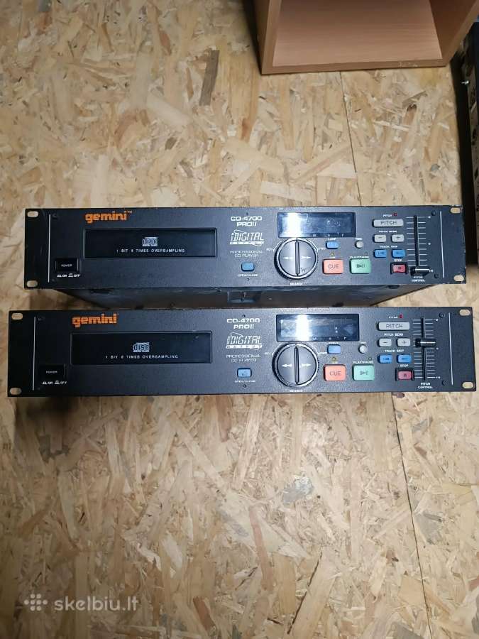 Gemini CD-4700 Pro II CD grotuvai.