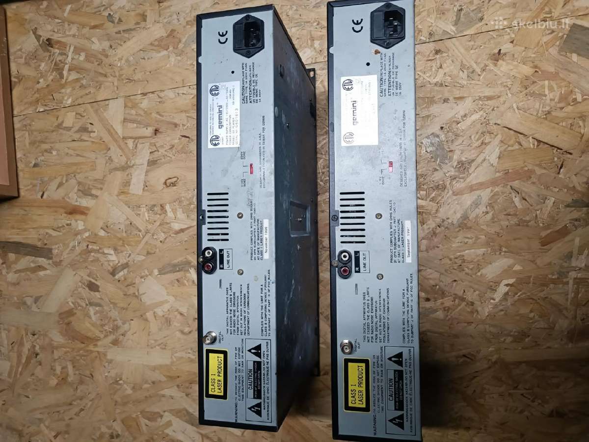 Gemini CD-4700 Pro II CD grotuvai. - nuotraukos Nr. 2