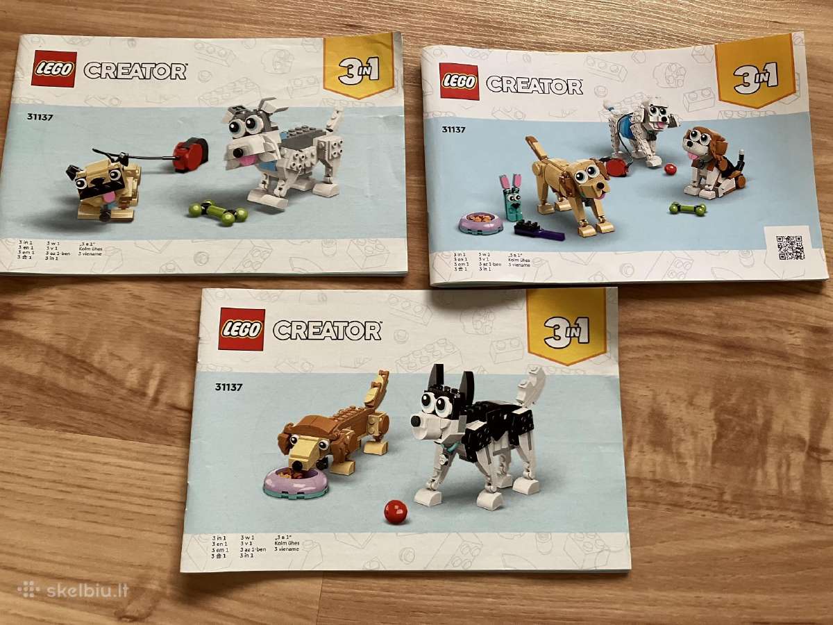 Lego creator 31137 Adorable Dogs - nuotraukos Nr. 2