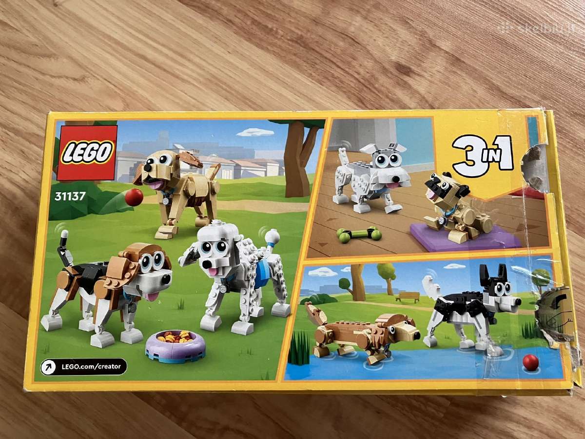 Lego creator 31137 Adorable Dogs - nuotraukos Nr. 4