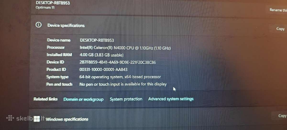 Techbite Zin 4 15.6 Fhd - nuotraukos Nr. 7