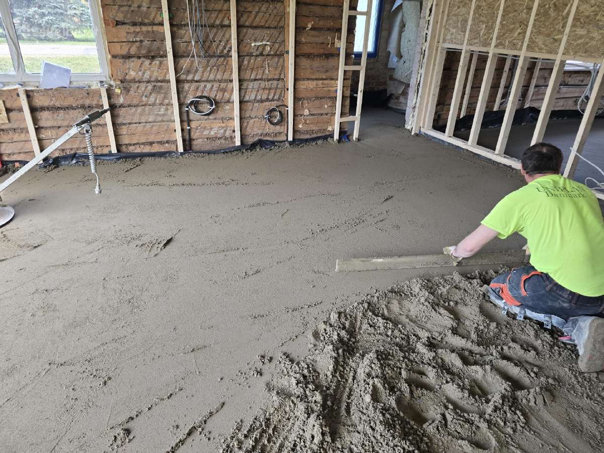 Grindų paruošimas. Betonavimo darbai - nuotraukos Nr. 23