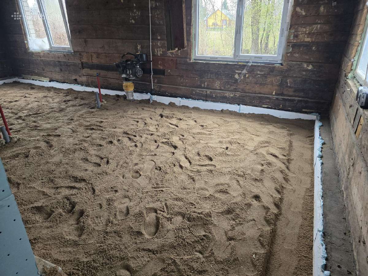 Grindų paruošimas. Betonavimo darbai - nuotraukos Nr. 29