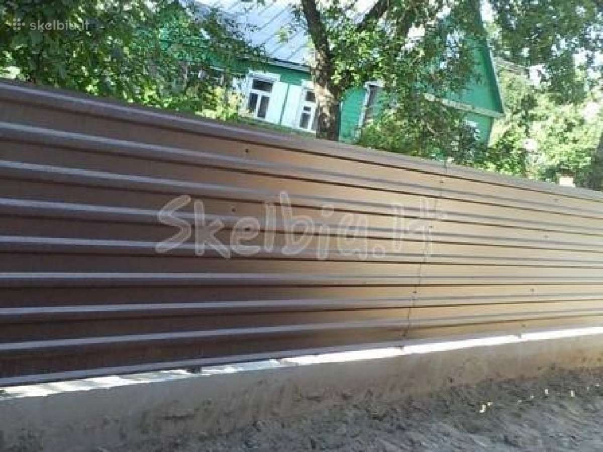 Plieninių stogų-sienų dangų gamyba - nuotraukos Nr. 9