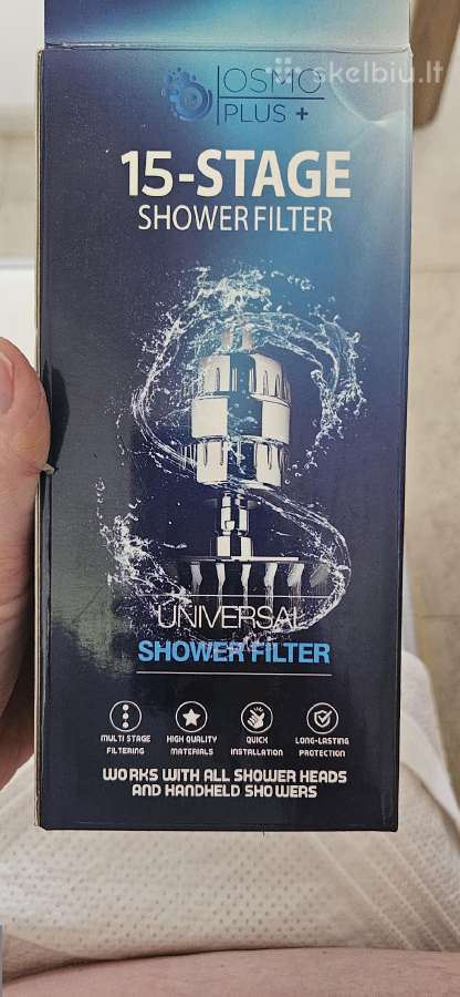 Dušo Filtro Osmoplus 15 Level Keičiama Kasetė
