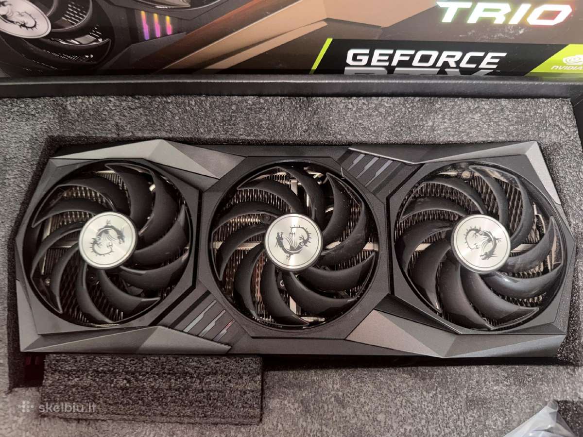 Msi Rtx3070 Gaming X Trio - nuotraukos Nr. 2