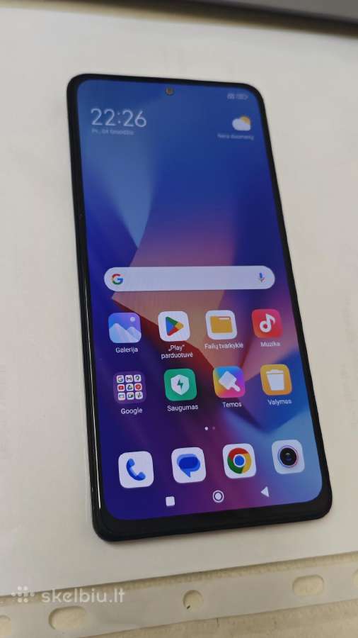 Labai geros būklės Redmi Note 10 Pro
