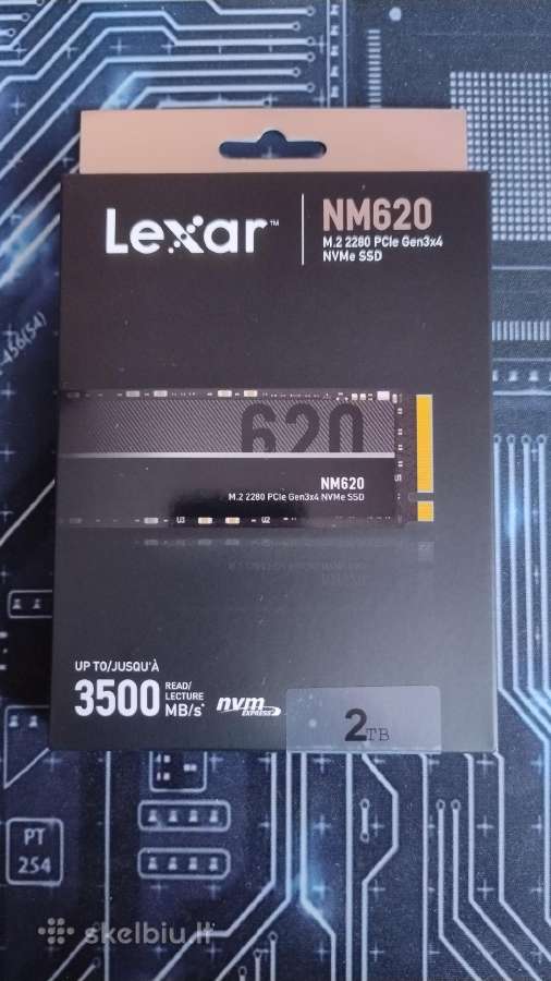 Naujas 2 TB SSD diskas su garantija