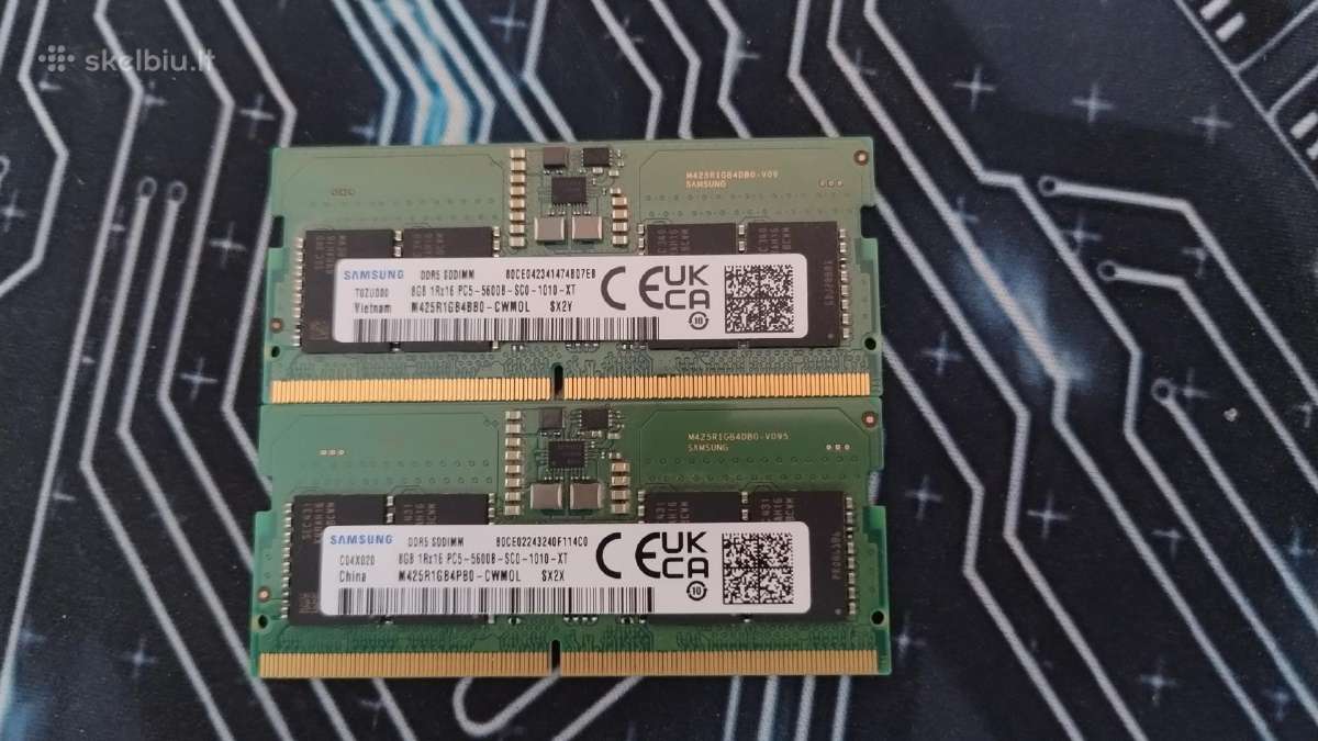 Samsung Ddr5 16gb 2x8gb so-dimm 5600