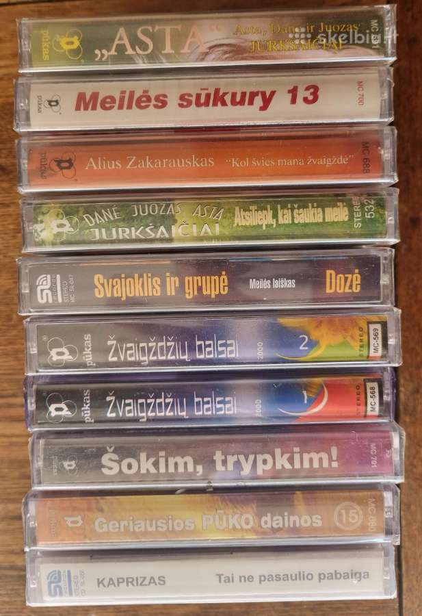 Lietuviškos audio kasetės - nuotraukos Nr. 2