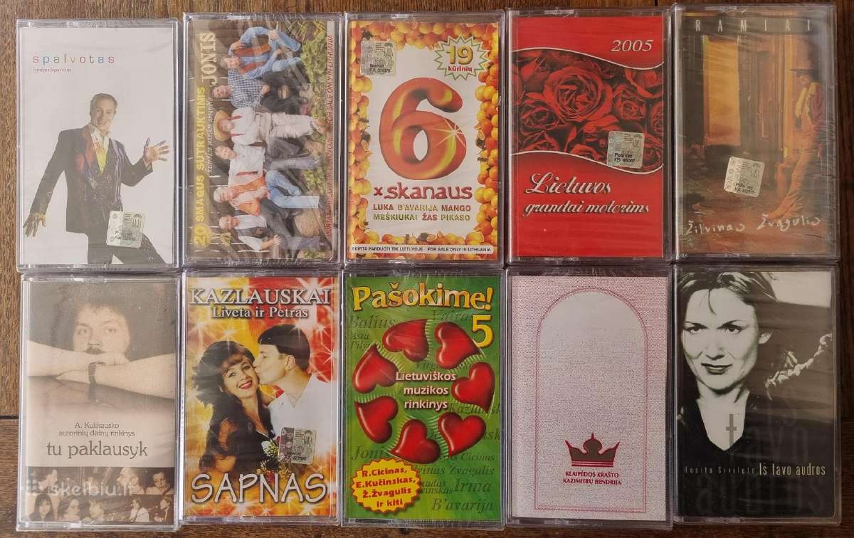 Lietuviškos audio kasetės