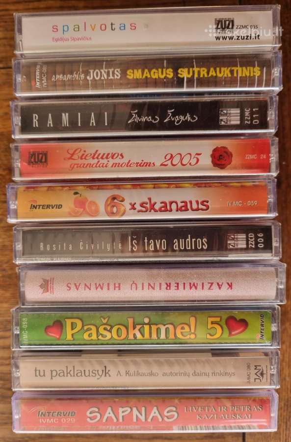Lietuviškos audio kasetės - nuotraukos Nr. 2