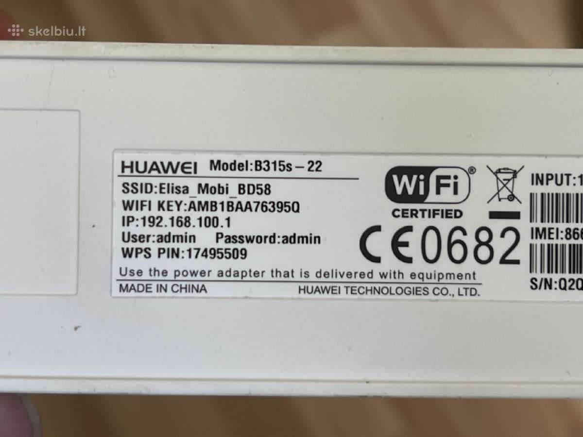 Huawei 4G modemas - nuotraukos Nr. 3